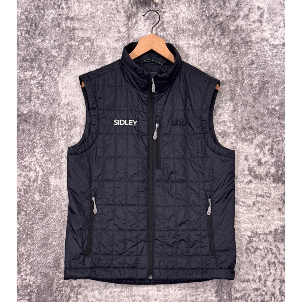STIO Azura Vest Small Mens Black Full Zip Puffer Insulated
